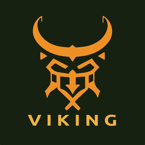 Viking Logo Design Vector Template 36750704 Vector Art At Vecteezy