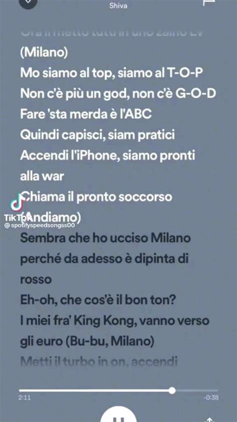 Shiva Testi Delle Canzoni Canzoni Le Migliori Canzoni