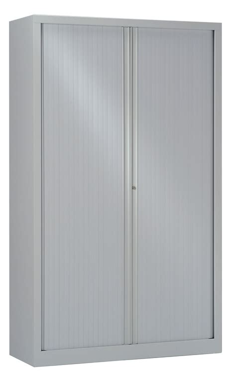 Armoire Monobloc Rideaux Etic X Cm Gris Pas Cher Bureau