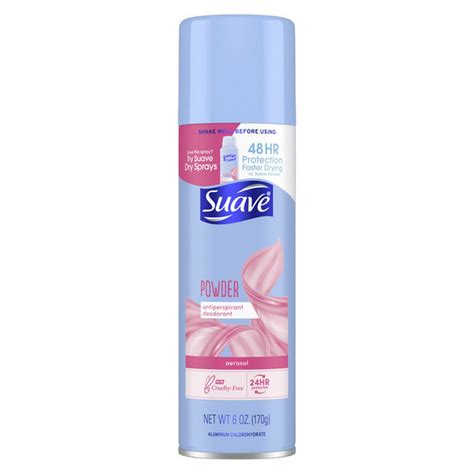 Suave Aerosol Antiperspirant Deodorant Powder 6 Oz Delivery Or Pickup Near Me Instacart