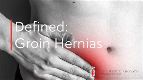 What Is A Groin Hernia Youtube