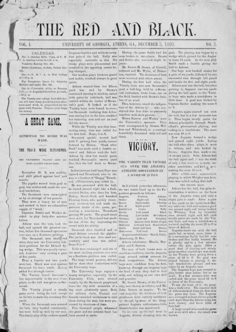 Red And Black Available On Georgia Historic Newspapers Site