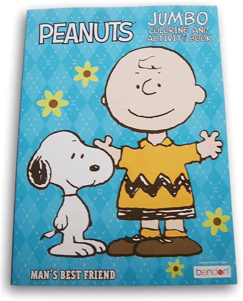 Snoopy Charlie Brown Colouring Book And Activity Book Pages