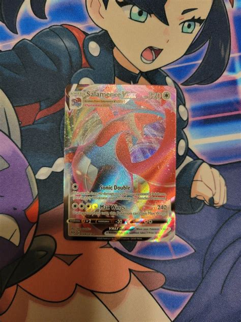 Pokémon TCG Salamence VMAX Darkness Ablaze 144 189 Holo Ultra Rare eBay