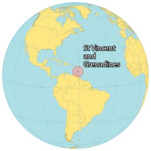 St. Vincent and Grenadines Map - GIS Geography