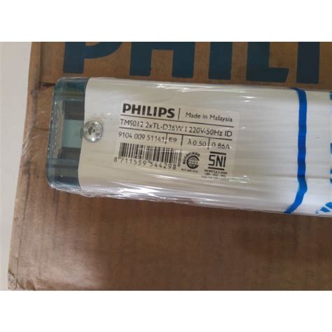 Jual Philips Kap Lampu Simbat 2 X 36 Watt Tl Shopee Indonesia