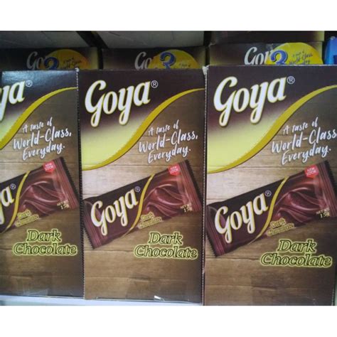 Goya Chocolate Bars in a box 360 g | Shopee Philippines