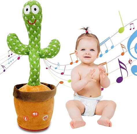 Avas Toys Volume Control Dancing Cactus Voice Recorder Baby Toys