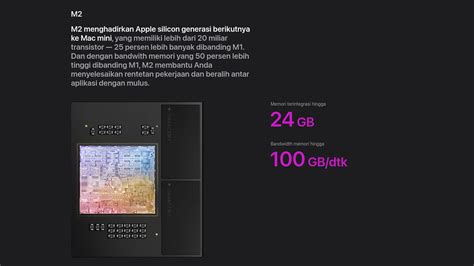 foto  keunggulan mac mini  desain elegan  performa super