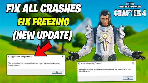 How To Fix Crashing Freezing In Fortnite Chapter Application