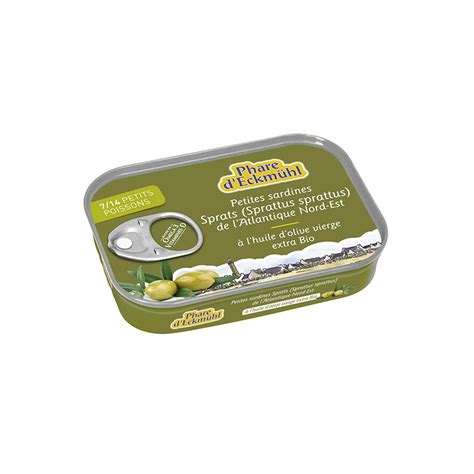 Petites Sardines Sprats L Huile D Olive G Phare D Eckm Hl