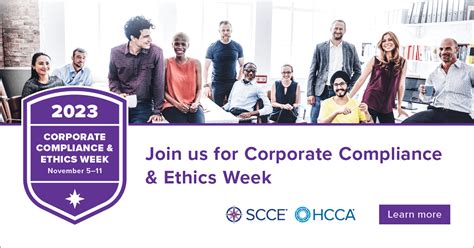 Corporate Compliance And Ethics Week Hcca Official Site