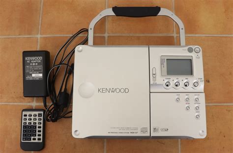 【やや傷や汚れあり】kenwood Mdx G7 ケンウッド Ac Adapter リモコン付き アダプター Cd Mdプレイヤー Gji