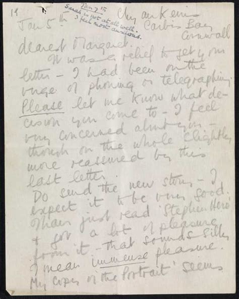 Letter Sent By Barbara Hepworth To Margaret Gardiner Dame Barbara