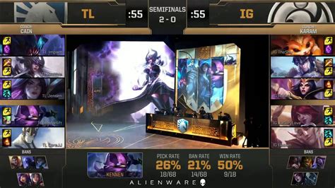 Ig Vs Tl Highlights Game Msi Semifinals Invictus Gaming Vs Team