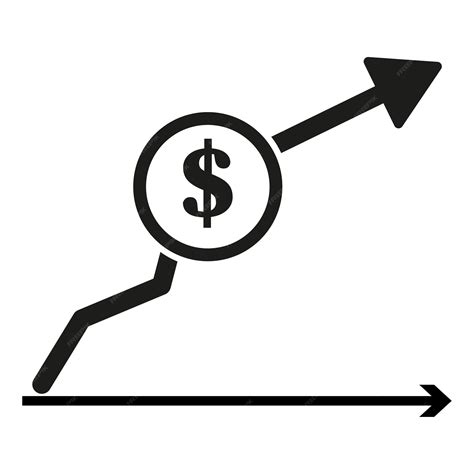 Premium Vector | Cost rising icon Vector illustration EPS 10