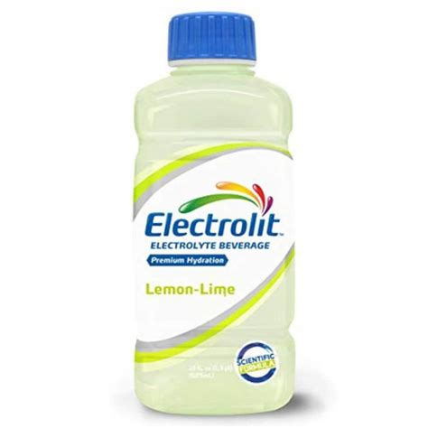 Electrolit Lemon Lime Premium Hydration Electrolyte Beverage Fl Oz