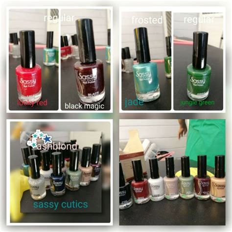 Sassy Nail Polish Nails Cutics 12ml Part2 Nailpolish Color Nails Manicure Pedicure Nail Arts