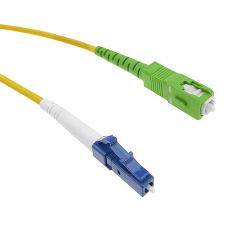 C Ble Fibre Optique Lc Pc Vers Sc Apc M Monomode Simplex