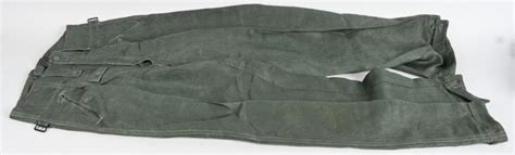 Sold Price Wwii Nazi German Em Nco S Hbt Combat Field Pants January