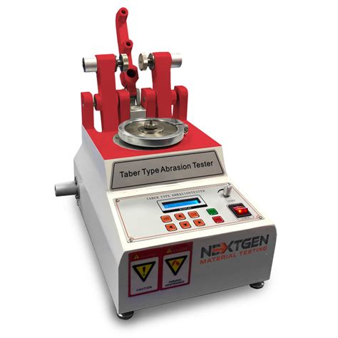 Taber Abrasion Tester Nextgen Material Testing