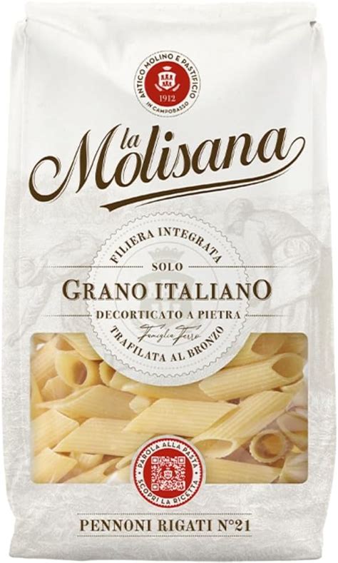 La Molisana Pennoni Rigati N 21 Pasta Da Solo Grano Italiano