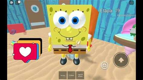 Roblox Escape Do Bob Esponja Youtube