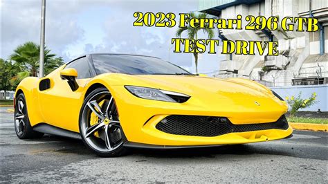 2023 Ferrari 296 Gtb Test Drive