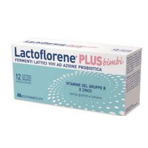 Lactoflorene Plus Bimbi 12 Flaconcini Farmacia Di Fiducia