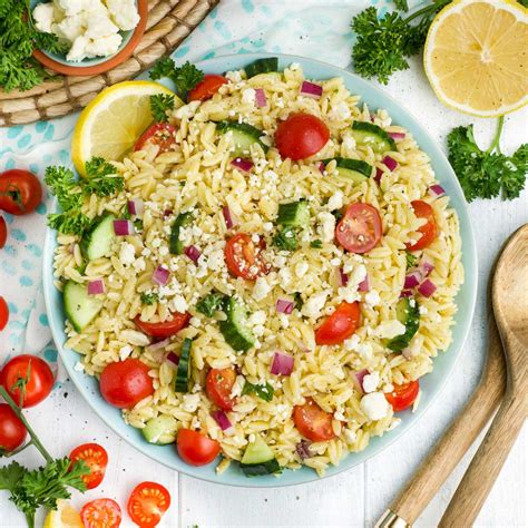 Easy Lemon Orzo Salad Fresh Coast Eats