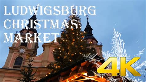 Ludwigsburg Christmas Market 2022 Germany Walking Tour 4K YouTube