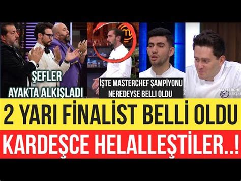 Masterchef T Rk Ye De Yari F Nal St Sabah Saatler Nde F A Oldu K Mse