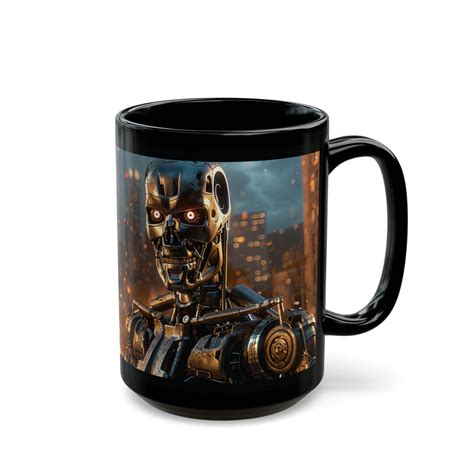 Terminator Coffee Mug Robot Mug Judgement Day Cyberdyne Systems Skynet