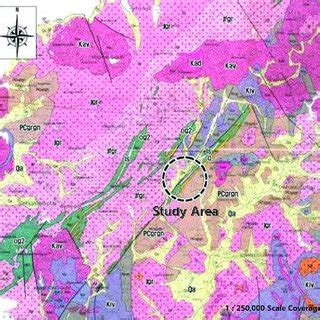 Regional Structural And Geological Maps Of The Study Area A Regional