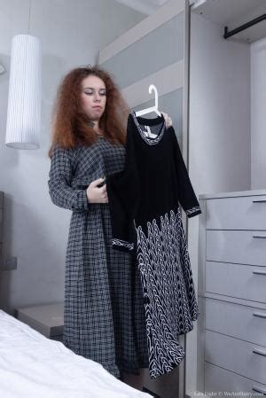 WeAreHairy Lira Light Lira Light Strips Nude After A Wardrobe Change