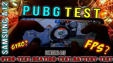 Samsung A Pubg Test Gyro Test Heating Test Battery Test Fps