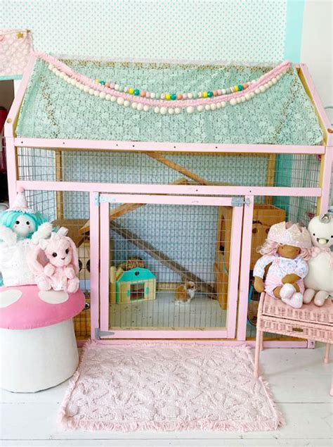 21 Most Adorable Indoor Bunny Cage Ideas