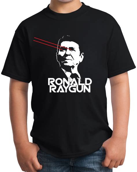 Ronald Raygun Funny Ronald Reagan Conservative Republican T Shirt