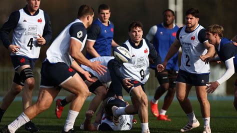 Tournoi Des Six Nations Le Xv De France Avec Mohamed Haouas Contre L