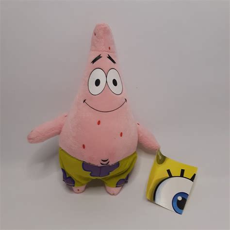 Patrick Star Spongebob Squarepants Plush New With Tags Stars Soft