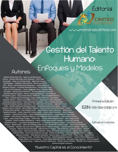 Pdf Gestión Del Talento Humano Enfoques Y Modelospdf