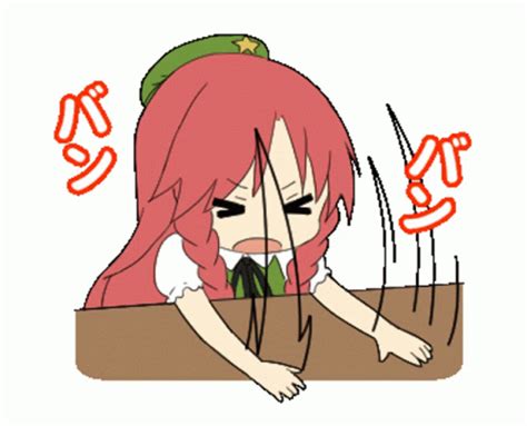 Touhou Hong Meiling Sticker Touhou Hong Meiling Chinese Girl