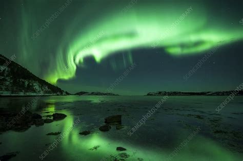 Aurora borealis, Norway - Stock Image - C023/2360 - Science Photo Library