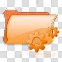 Orangeade Icons Folder System Gloss Transparent Background Png Clipart