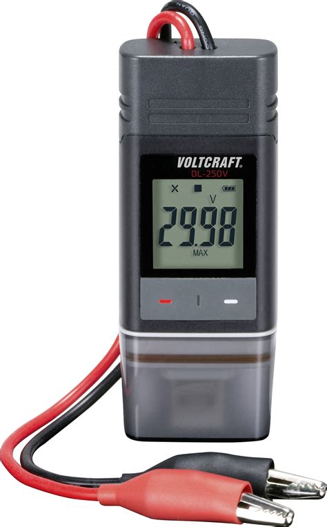 Voltcraft Dl V Voltage Data Logger Calibrated To Iso Standards