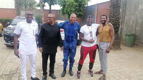 Investogist Peter Obi Visits Femi Kuti Promises Issue Based Campaign