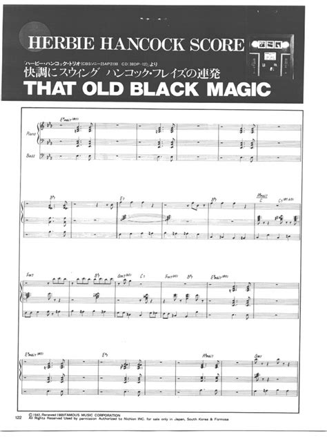 That Old Black Magic Pdf