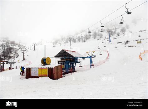 Mount Hermon ski resort in Israel Stock Photo - Alamy