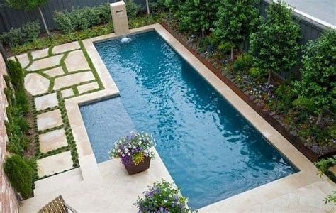 Free Small Lap Pool Designs With DIY | Home decorating Ideas