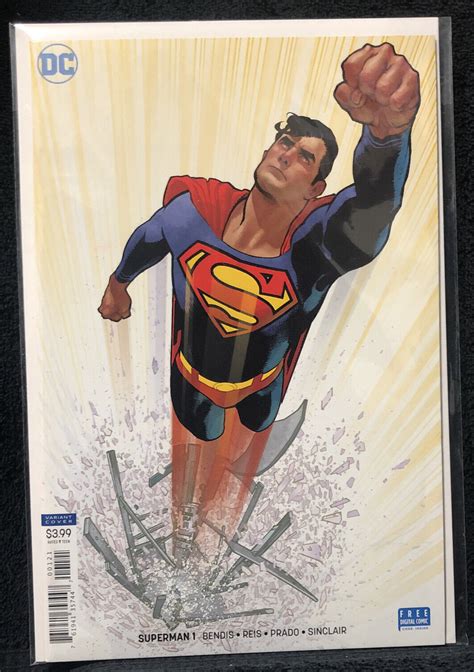 Superman 1 Dc 2018 Adam Hughes Variant Nm Ebay